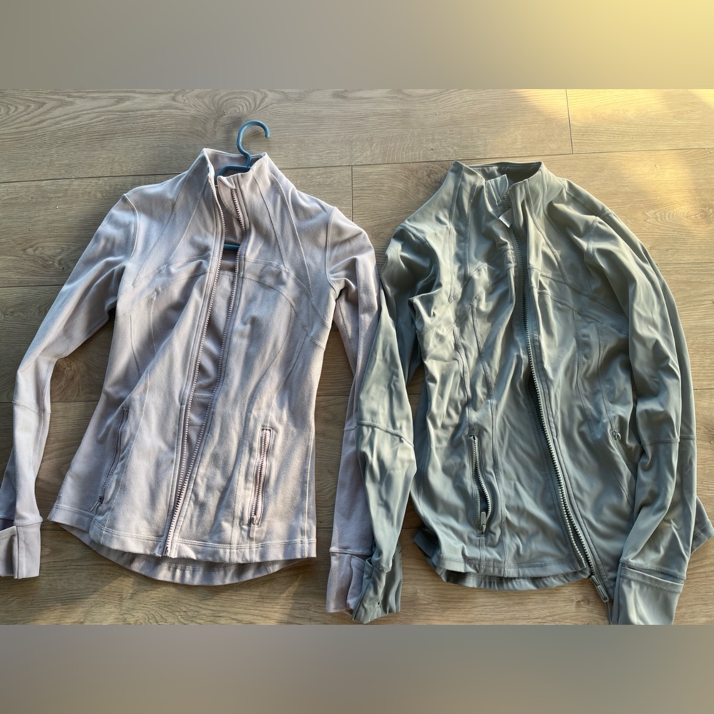 Lululemon Athletica Gray Zip-Up Jacket